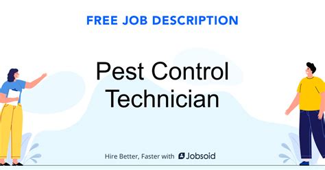 Pest Control Technician Job Description Jobsoid