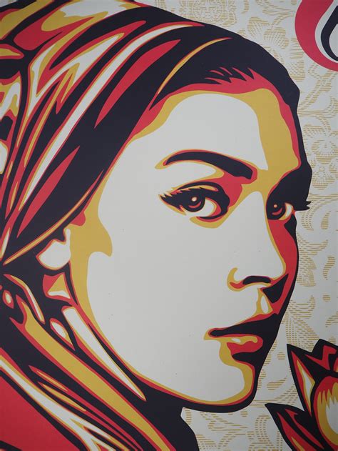 Shepard Fairey Obey Giant Natural Springs Litografía Etsy España