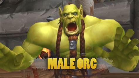 World Of Warcraft Warlords Of Draenor Beta Updated Male Orc