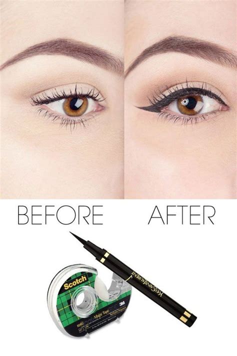 Great Eyeliner Tips For Makeup Junkies Eyeliner Tape Eye Liner
