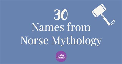 30 Names From Norse Mythology