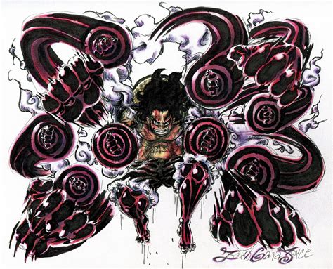 Luffy Gear 4 Snake Man Wallpapers Wallpaper Cave