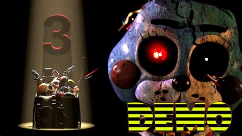 News Five Nights At Freddys 3 Demo Pre Release Youtube