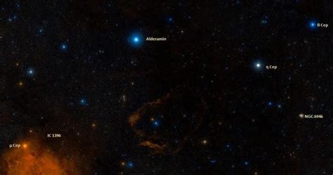 Alderamin Alpha Cephei Star Type Name Location Constellation