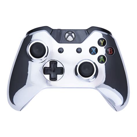 Xbox One Wireless Custom Controller Chrome Silver Games Accessories