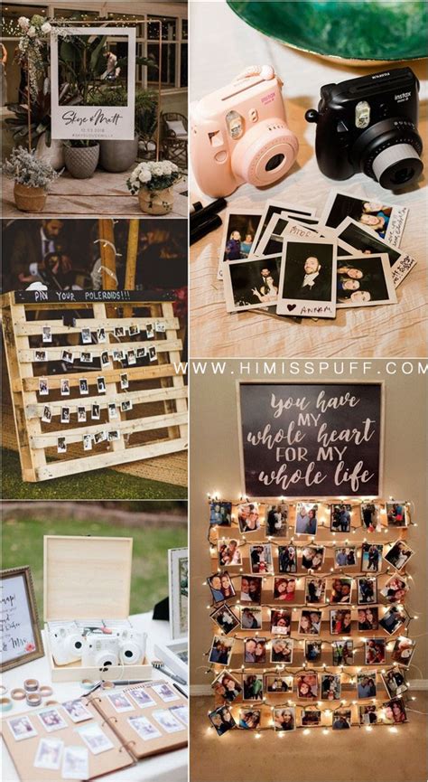 Polaroid Wedding Decor Ideas Hi Miss Puff