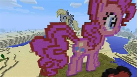 Minecraft Mlp Pixelart Pinkie Pie Youtube