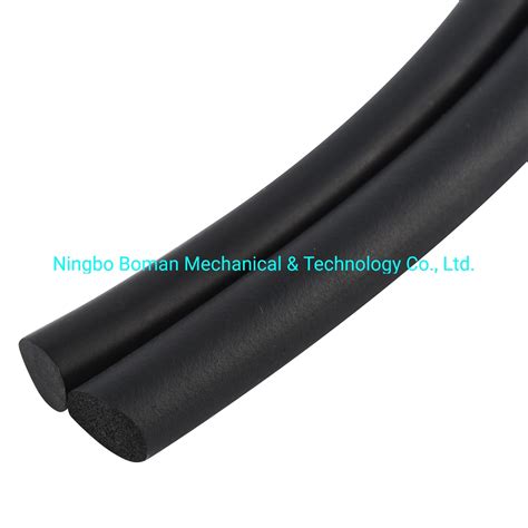 Foam Rubber Cord Customize Rubber Strip Extrusion Seal China Rubber