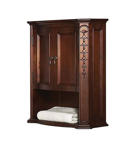 Bathroom wall cabinets are perfect for both storage and decor. Ronbow 688026-F11 Bordeaux Bathroom Wall Cabinet in ...