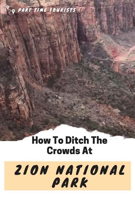 How To Ditch The Crowds At Zion National Park Least Crowded Hikes