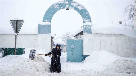 Moscow Snowfall Breaks Record Cnn