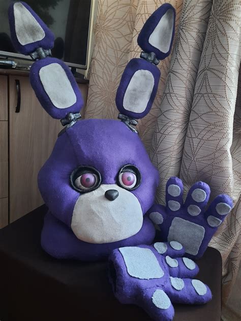 Bonnie Costume Fnaf Cosplay Five Nights At Freddy S Game Etsy