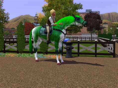 Sims 3 Pets Horse Basilisk By Horsespectrum On Deviantart