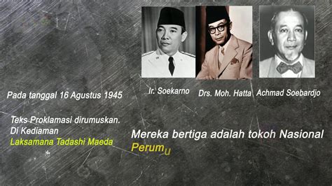 Sejarah Proklamasi Kemerdekaan Indonesia 17 Agustus 1945 Gambaran