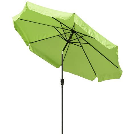 Lime Green Outdoor Patio Umbrella Aluminum 8ft 9ft 10ft 13ft Beach