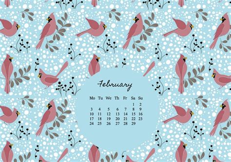 February 2020 Desktop Calendar Wallpapers Calendar 2020