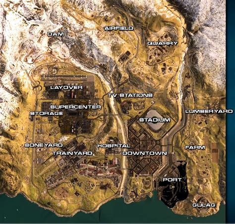 The Maps In Call Of Duty Warzone Mobile