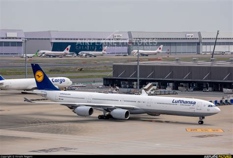 D Aihd Lufthansa Airbus A340 600 At Tokyo Haneda Intl Photo Id