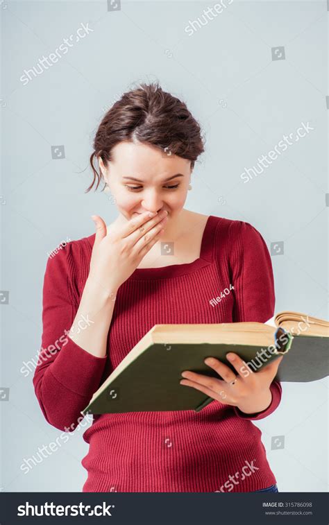 Studio Young Girl Reading Book Stock Photo Edit Now 315786098