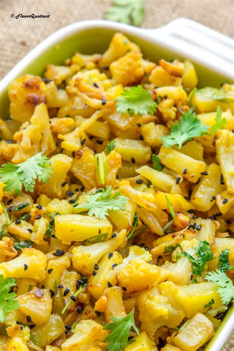 Indian Spiced Cauliflower And Potato Stir Fry Flavor Quotient