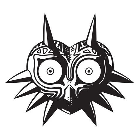 Un Magnifique Sticker Zelda Majoras Mask Un Sticker Mural De Très