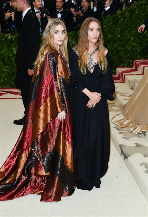Mary Kate And Ashley Olsen Dresses At Met Gala 2018 Popsugar Fashion