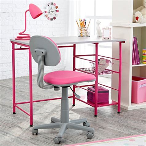 Caster wheels allow for the desk to be moved from room to room with ease. Homework Desks for Kids