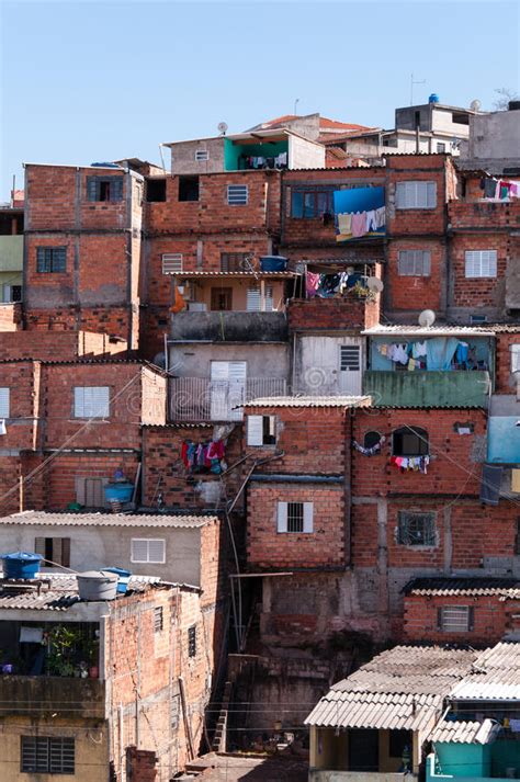 They have challenged the competition winners to play a match against them. Shacks In The Slum In Sao Paulo Stock Photo - Image of ...