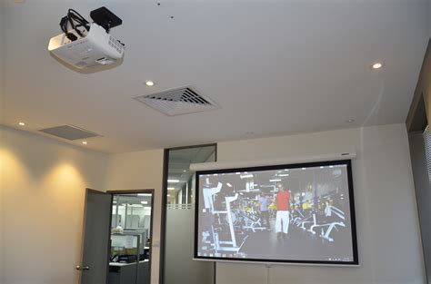 Projector And Projector Screen Installation