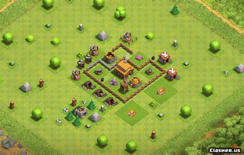 Dive into check these awesome coc th3 war base anti giants. Town Hall 3 Th3 best base v2 With Link [9-2019 ...