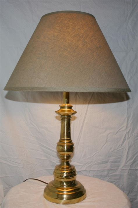 Vintage Solid Brass Stiffel Table Lamp Circa By Frugalfairyvintage