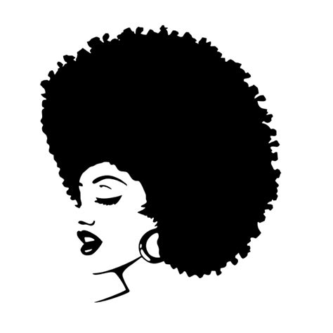 African American Woman Silhouette Png Woman Silhouette