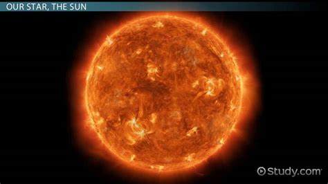 The Sun Structure And Life Cycle Lesson