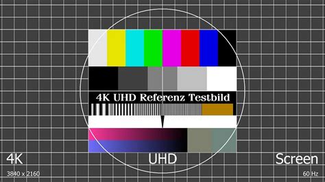 4k Uhd Referenz Testbild 4k Reference Testpattern Lcd Tv Oled