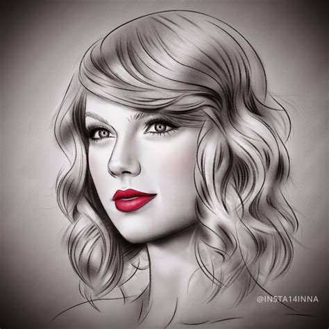 how to draw a taylor swift at how to draw