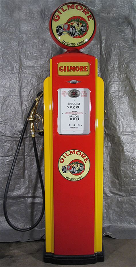Bennett 541 Gilmore Racing Fuels Pump Antique Refinishing Services