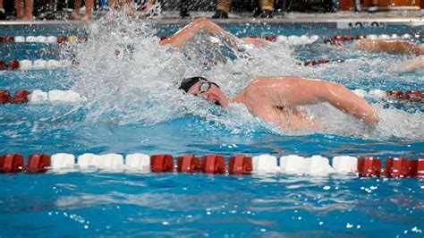 Swim And Dive Teams Assess Progress Before Rivalry Meet The Brown And