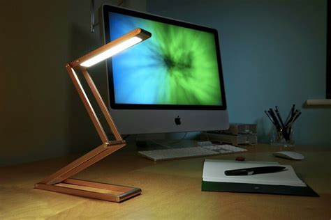 Auraglow Wireless Dimmable Desk Lamp Usb Rechargeable Folding Led