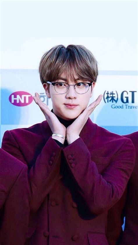 Jin has a deformity in his fingers, although it has never been confirmed, he shows symptoms for swan neck deformity. BTS Jin Wallpapers - Wallpaper Cave