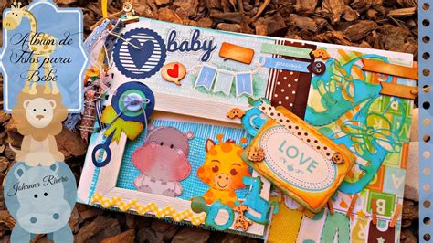 Album De Fotos De Bebe Unisex Proyecto Scrapbook Youtube