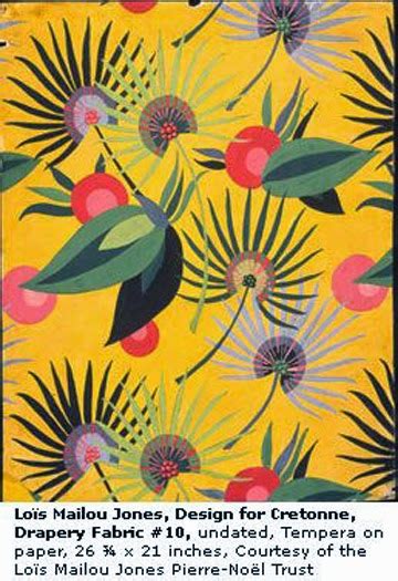 She had been working as a textile designer and often sold her bold fabric creations to department stores. Historically Modern: Quilts, Textiles & Design: Modern Print Monday: Loïs Mailou Jones