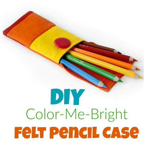How To Make A Felt Pencil Case Applegreen Cottage