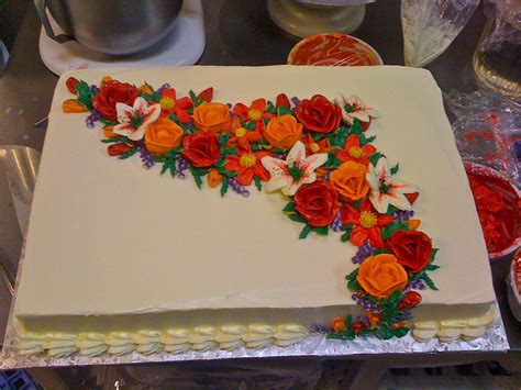 Wedding Sheet Cake Decorating Ideas Bernie Thacker