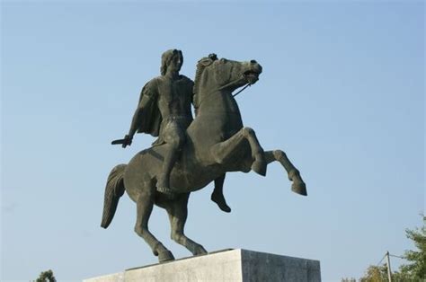 Alexander The Great Statue Photo