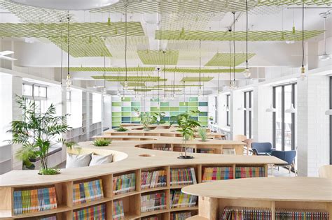 Hankou Junior High School Library Tali Design Archdaily