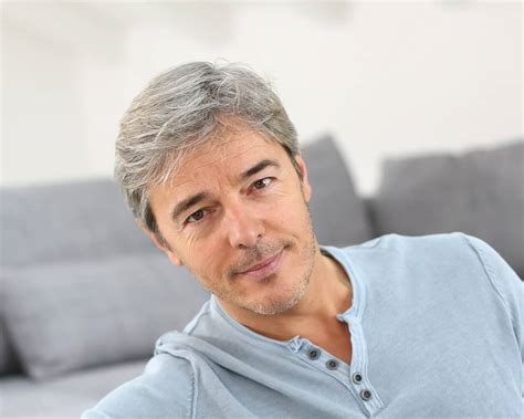 Most Attractive Grey Hairstyles For Men In