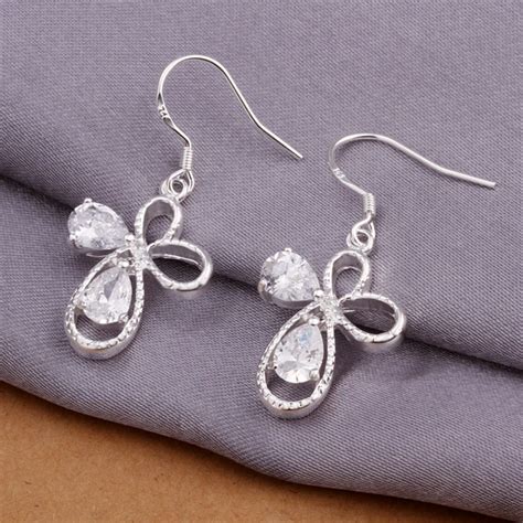 925 Sterling Silver Women Jewelry Earring Finding Dropping Pendant