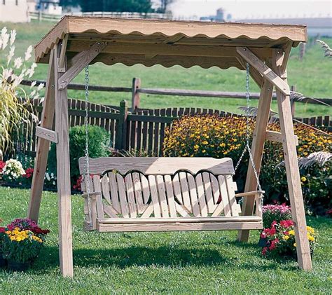 Amish Furniture Swings Outdoor Patio Swing Porch Swing Outdoor