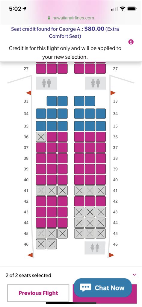 Hawaii Airlines Seating Chart Elcho Table
