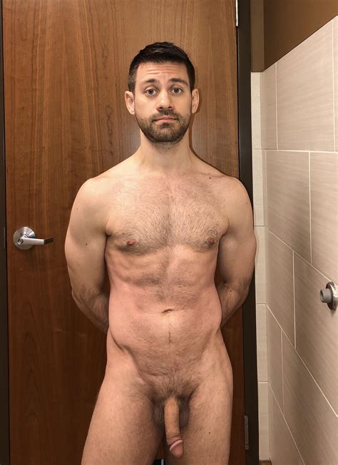 Stripped Off My Scrubs At Work For A Reddit Nude R Gaybrosgonewild